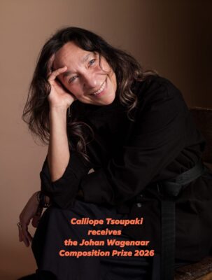 Calliope Tsoupaki receives Johan Wagenaar Prize 2026 🎉